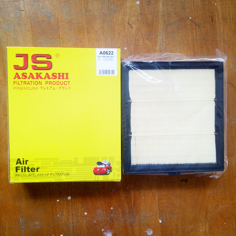 Lọc gió động cơ A0622 dùng cho ISUZU D-MAX 2.5 2015, 2016, 2017, 2018, 2019, 2020, 2021 6-98140266-0