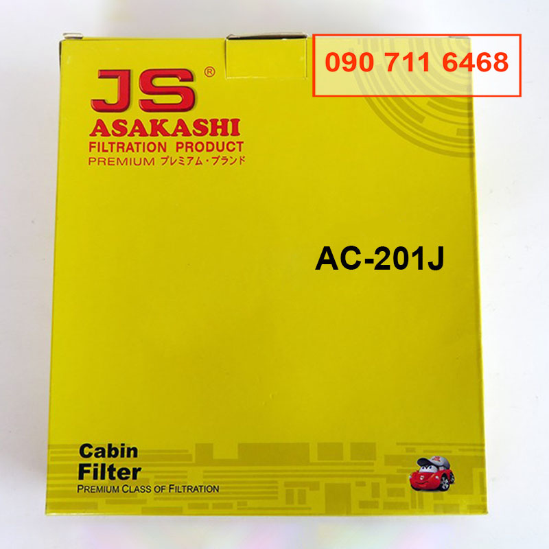 Lọc gió máy lạnh, lọc cabin xe Mitsubishi Lancer 1.5 và 2.0 máy dầu 2007, 2008, 2009, 2010, 2011, 2012, 2013, 2014, 2015 7803A004 hàng Nhật AC201J