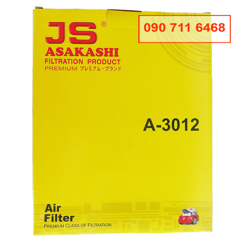 Lọc gió động cơ xe Ford Everest 2.5 2009, 2010, 2011, 2012, 2013, 2014, 2015, 2016 WL8113Z40MC JS Asakashi, giá tốt