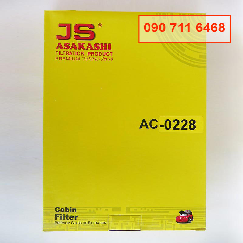 Lọc gió máy lạnh, lọc cabin xe Ford Fiesta 1.4 2008, 2009, 2010, 2011, 2012 8V5118D543AA hàng Nhật AC0228