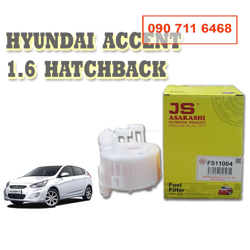 Lọc xăng, lọc nhiên liệu FS11004 dành cho xe Hyundai Accent 1.6 2010, 2011, 2012, 2013, 2014  31112-1R000