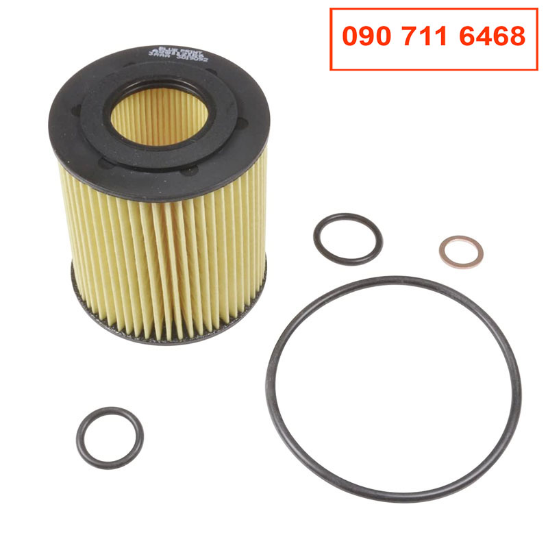 Lọc dầu, lọc dầu nhiên liệu OE0023 dành cho xe BMW 120i 2004, 2005, 2006, 2007, 2008, 2009, 2010, 2011, 2012, 2013 11 42 7 501 676