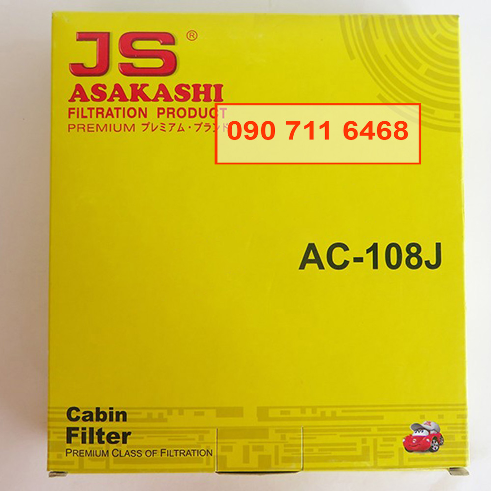 Lọc gió máy lạnh, lọc cabin xe Lexus IS250, IS300 2006, 2007, 2008, 2009, 2010, 2011, 2012, 2013   87139-30040 hàng Nhật AC108J