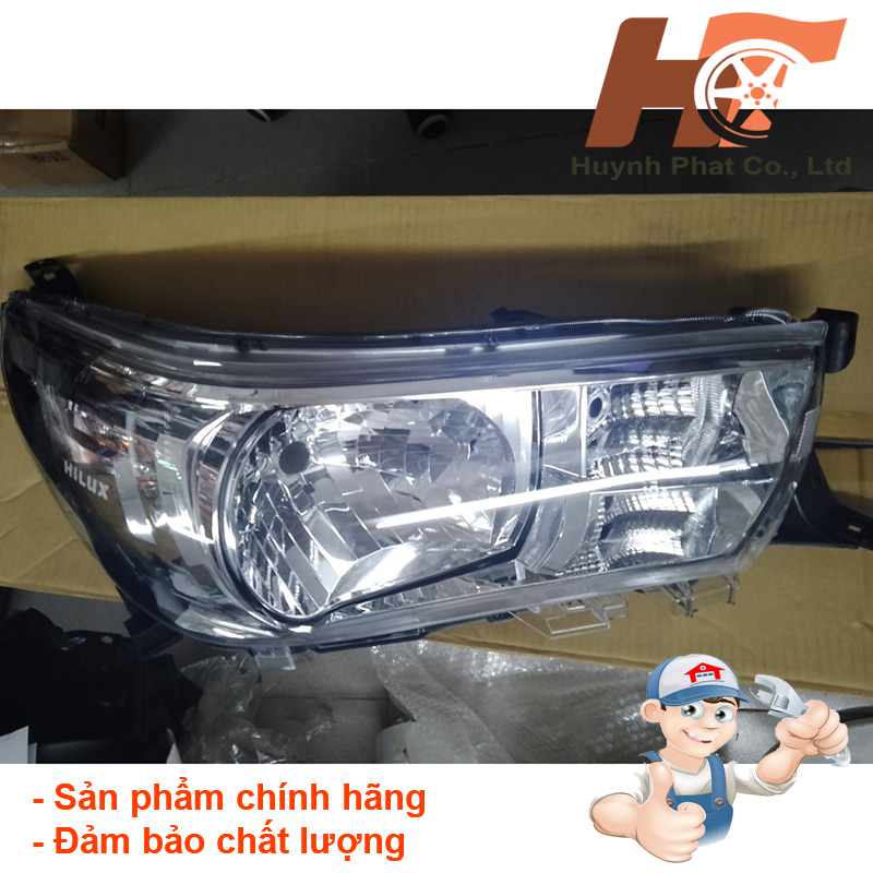 Đèn pha xe Toyota Hilux hàng chính hãng