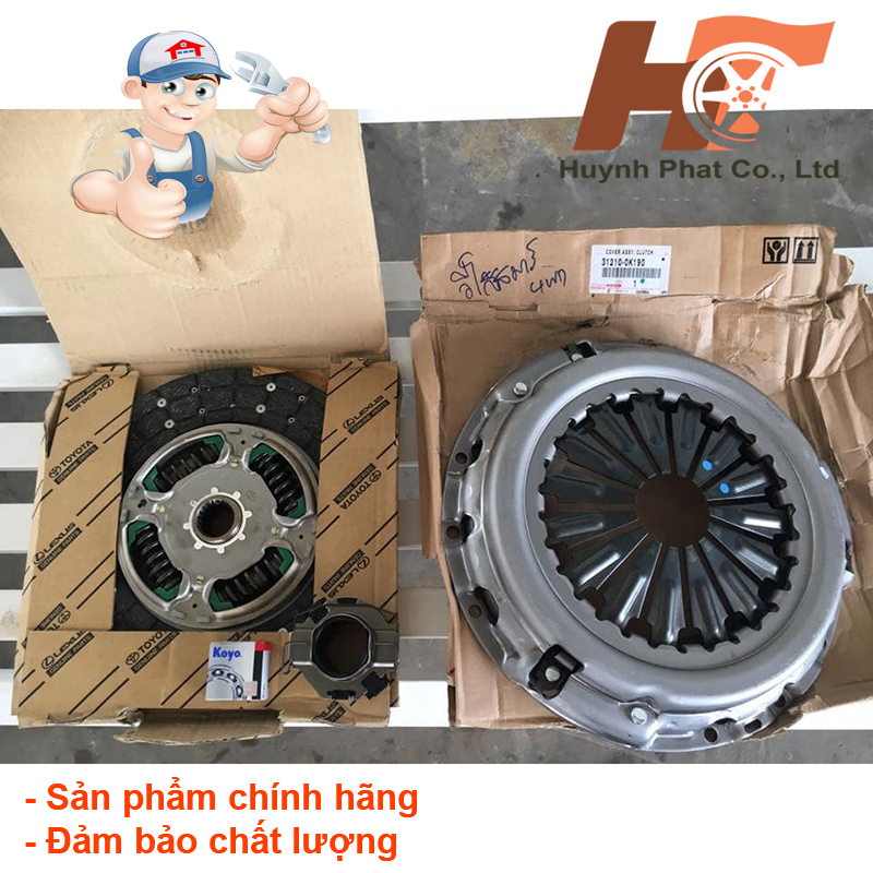 Lá côn mâm ép xe Toyota Hiace chính hãng bảo hành 12 tháng